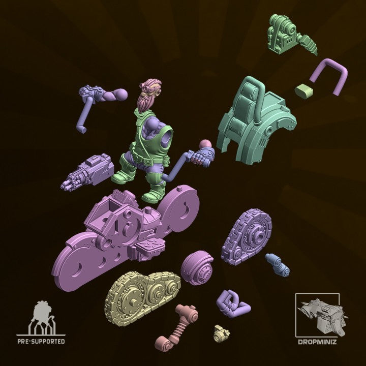 unite de motard nain convient a ligue of votaan