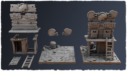 panneau de score terrain convient a bloodbowl