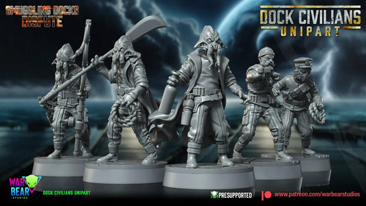 Dock Civilians Freedom Fighters ewok compatible star wars legion