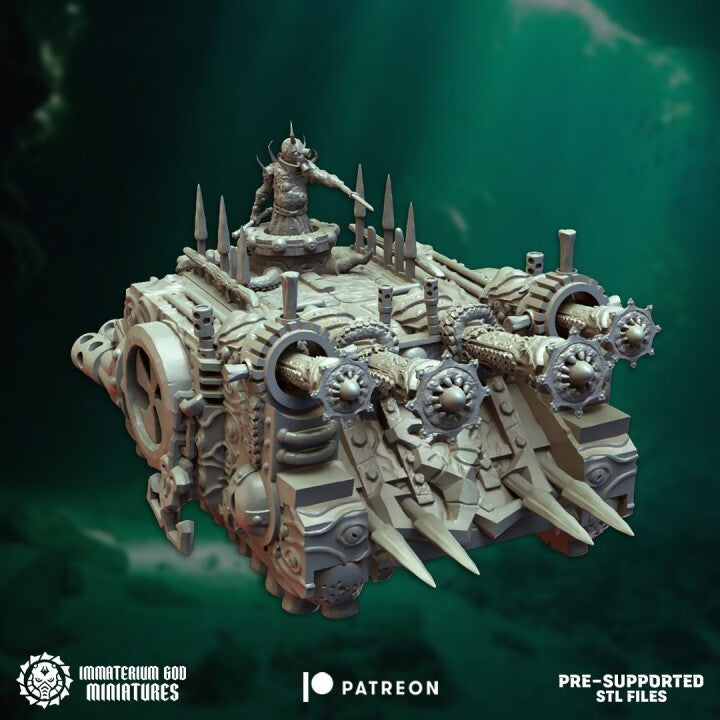 Putrid boat (submarine tank)