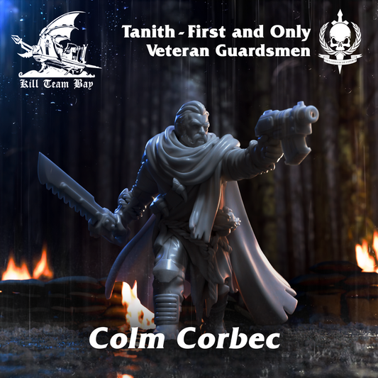 veteran de la guarde  colm corbec