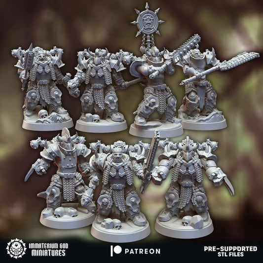 Underworld plunderers set (7 poses) chaotique c