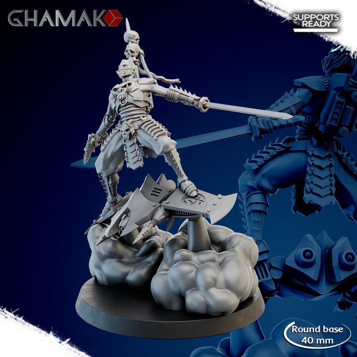 Dark elda space elf skater elfes noires convient a warhammer 40000