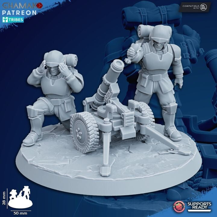 Heavy support weapons garde imperial