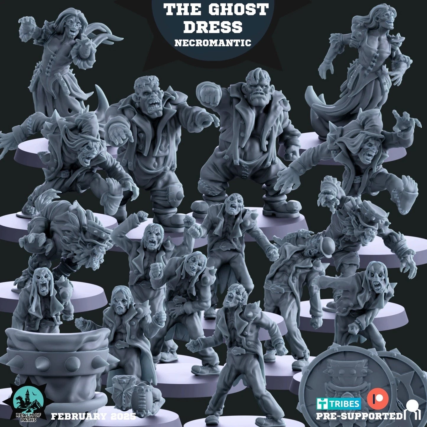 NECROMANTIC - The Ghost Dress equipe mort vivant fantasy football