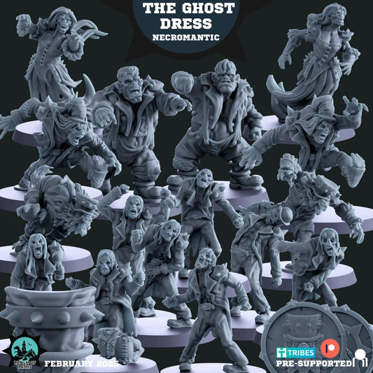 NECROMANTIC - The Ghost Dress equipe mort vivant fantasy football