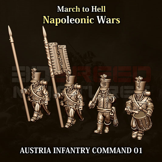 qg infantrie autrichien 15MM