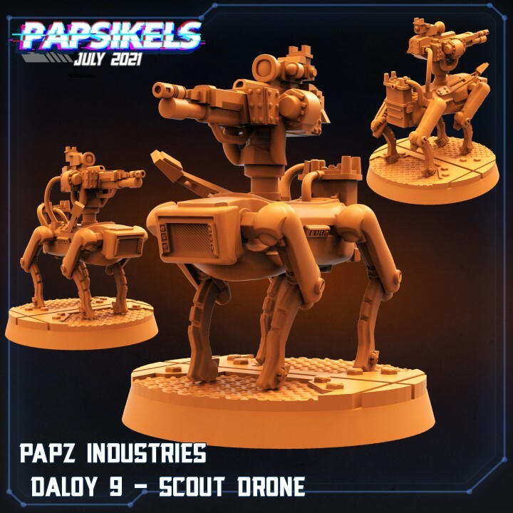 PAPZ INDUSTRIES DALOY 9 SCOUT DRONE