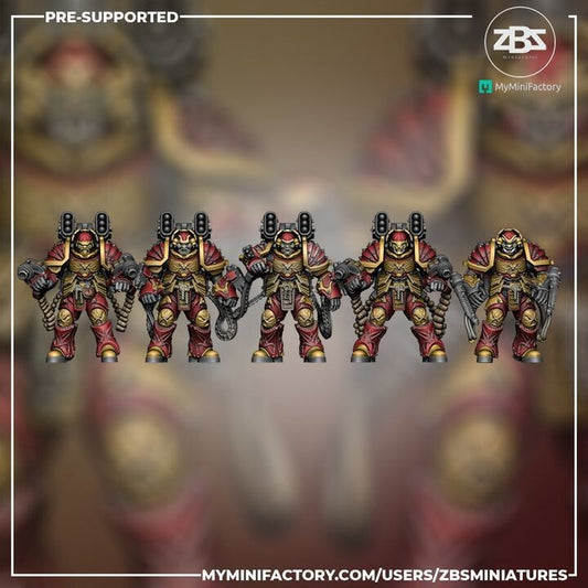 Manzu Ama - Yokai Storm Unit 5  space marine samurai