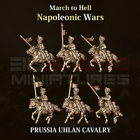 cavalerie  uhlan prusse 15MM