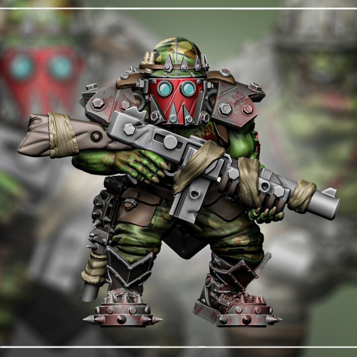 10 guerrier ork 