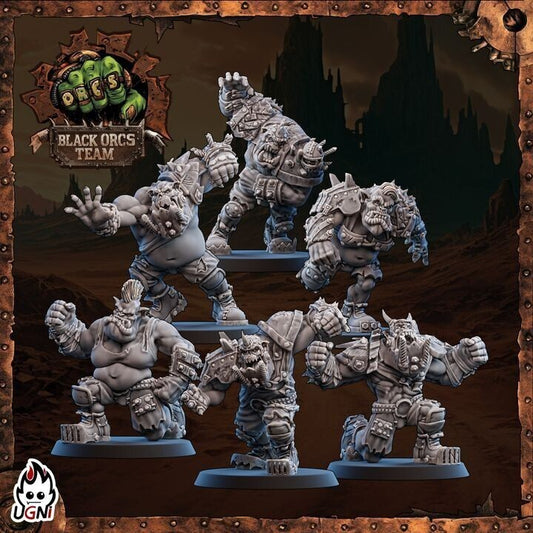 extesion 6 Black Orcs Team (Mad Max Style) equipe ORQUE Fantasy Football