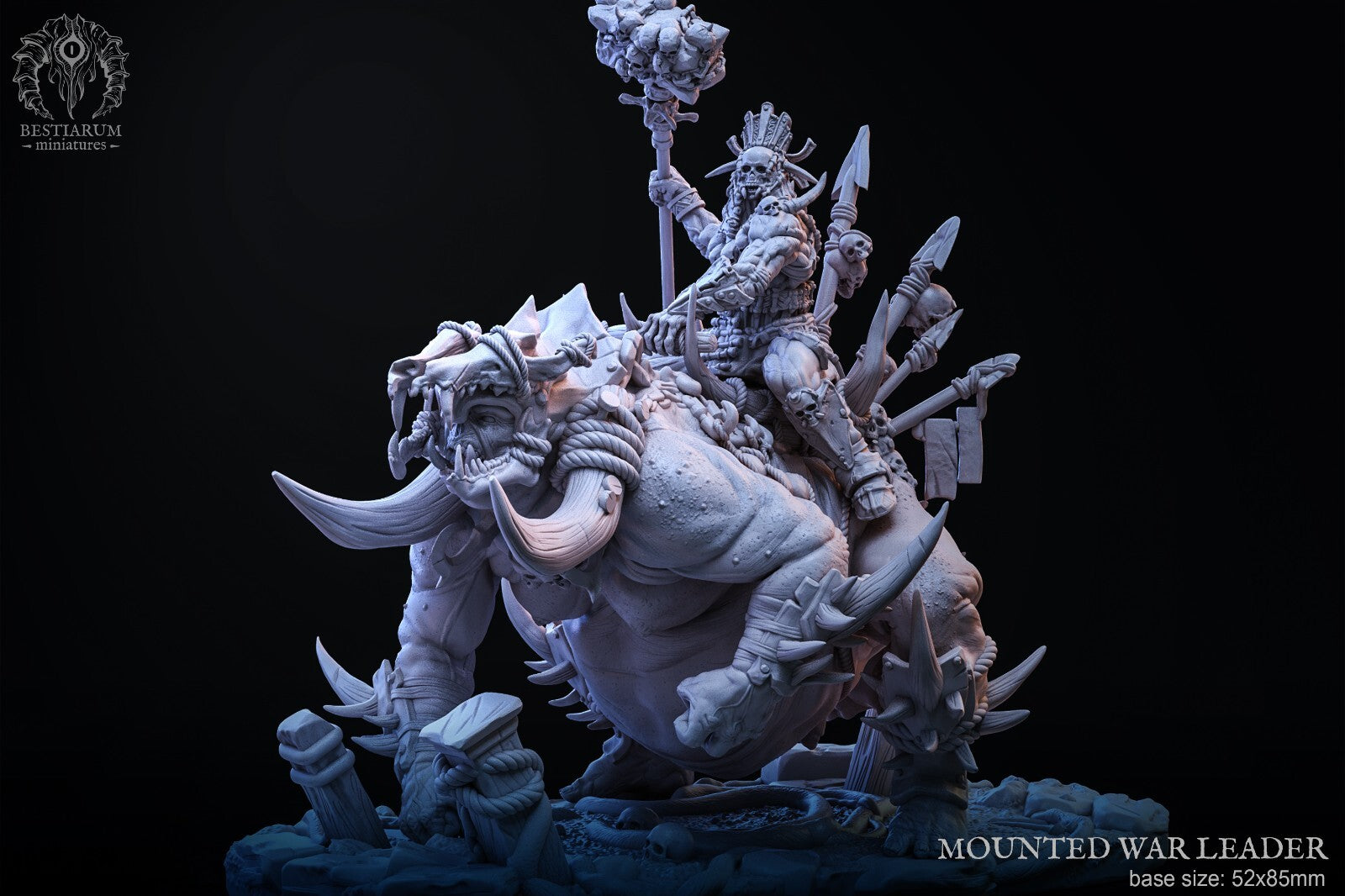 seigneur  du chaos sur monture