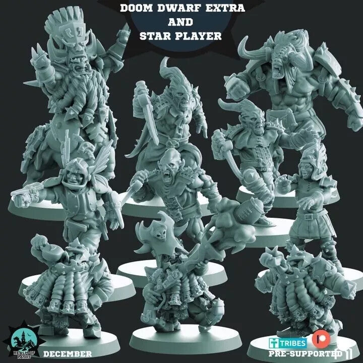 Doom Dwarfs star player nain du chaos  Fantasy Football