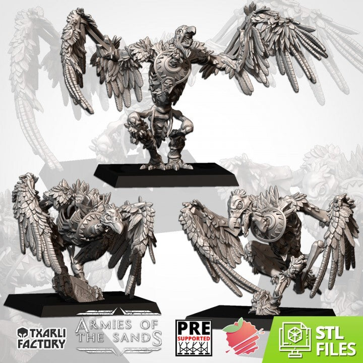 3 vautours mort vivant