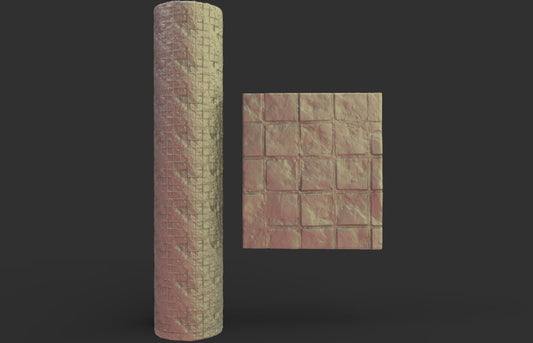 Rouleau de Modélisme 15cm briques carres