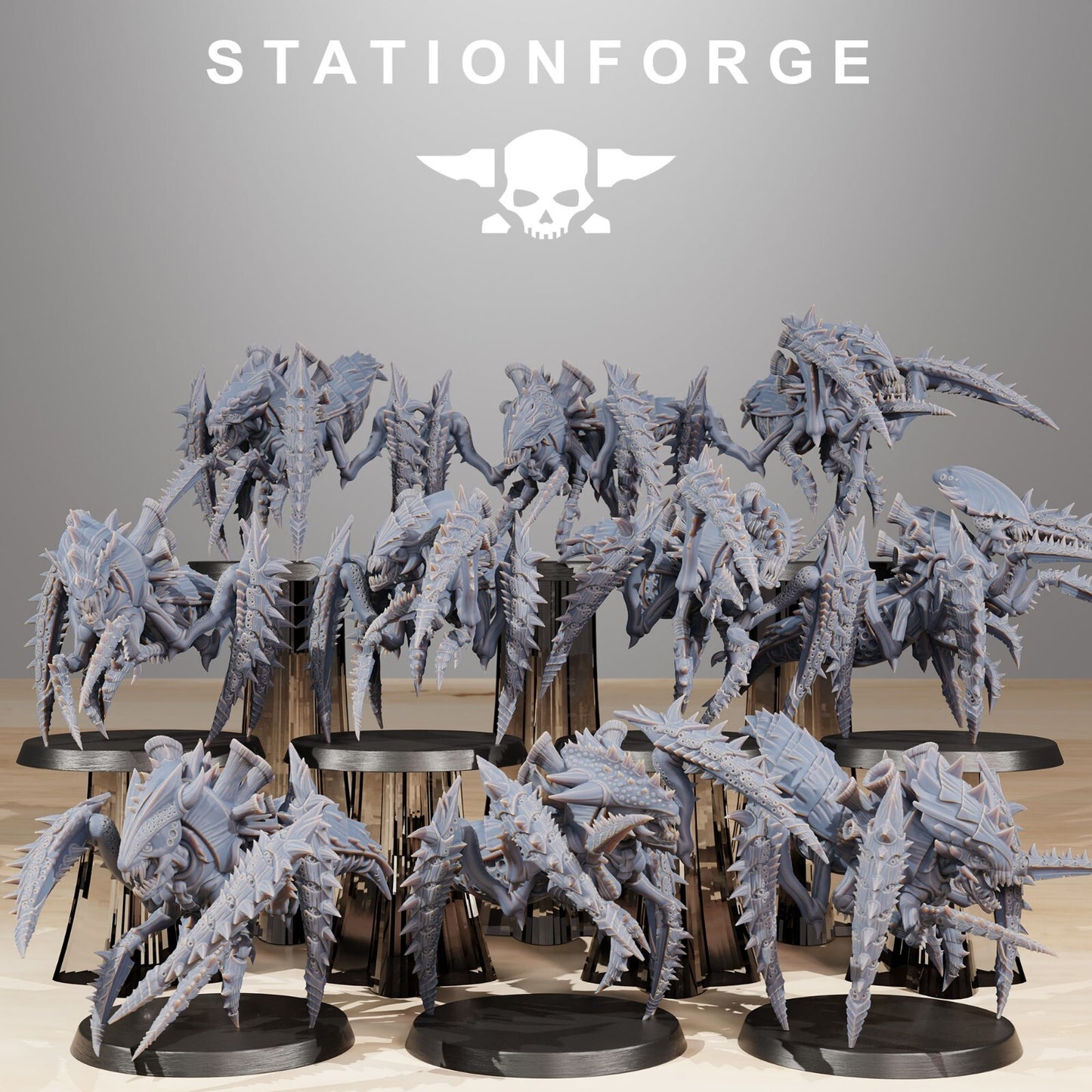 Xenarid Crawlers de station forge compatible tyrannid