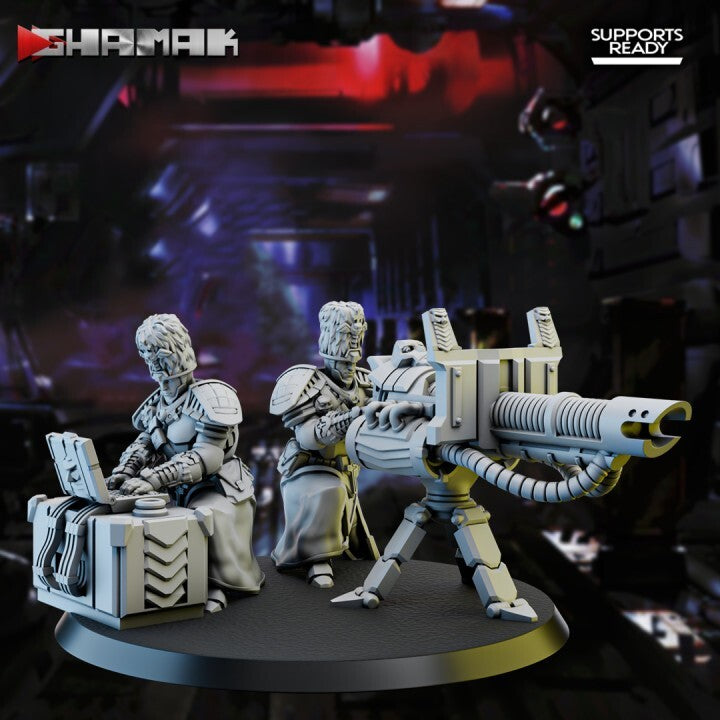 Firstborn Laser Cannon heavy weapon team 