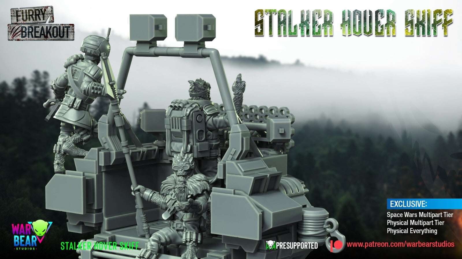 Stalker Hover Skiff compatible star wars legion