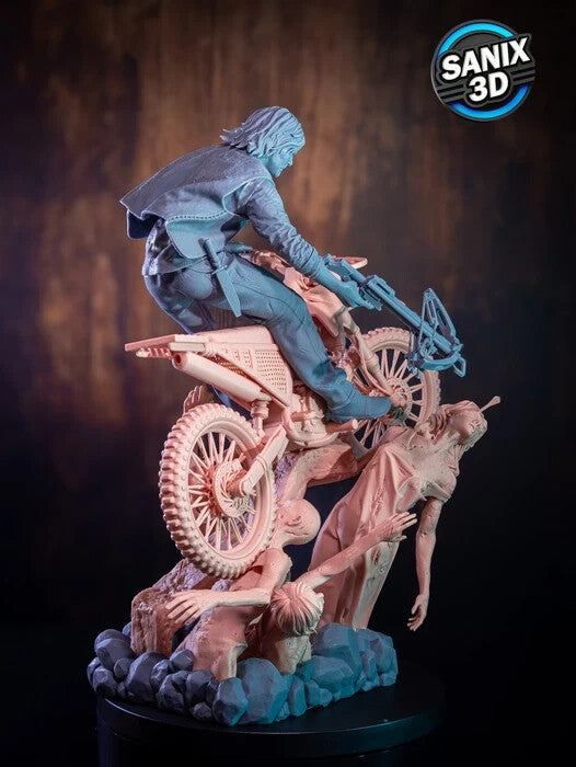 Daryl ( TWD )   hautuer 25 cm  - 3D figurine fan art