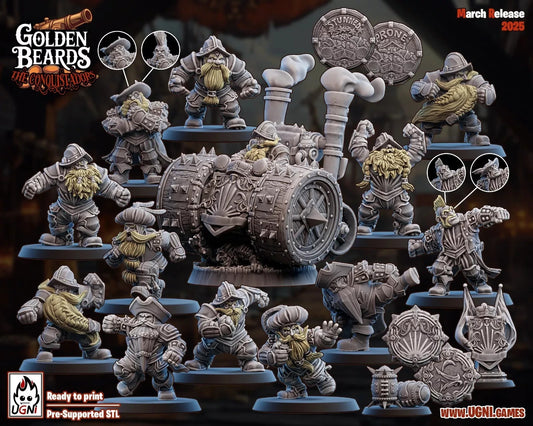 Golden Beards (Conquistador Style)" equipe nain Fantasy Football