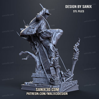 indiana jones figurine fan art