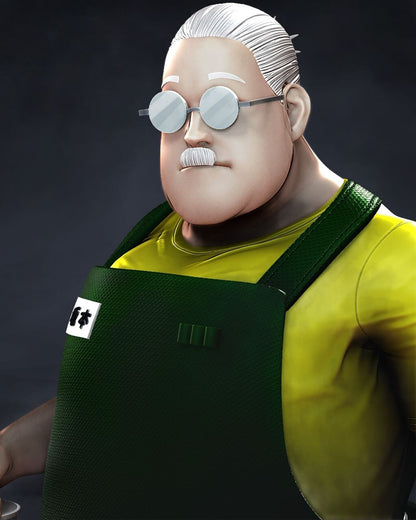 sakamoto figurine fan art 20 CM