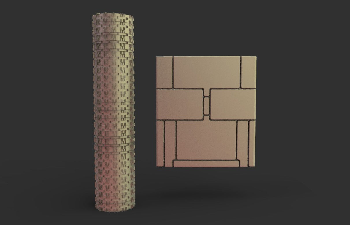 Rouleau de Modélisme 15cm panneaux futuristes