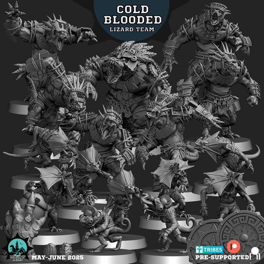 LIZARD - Cold Blooded convient a bloodbowl