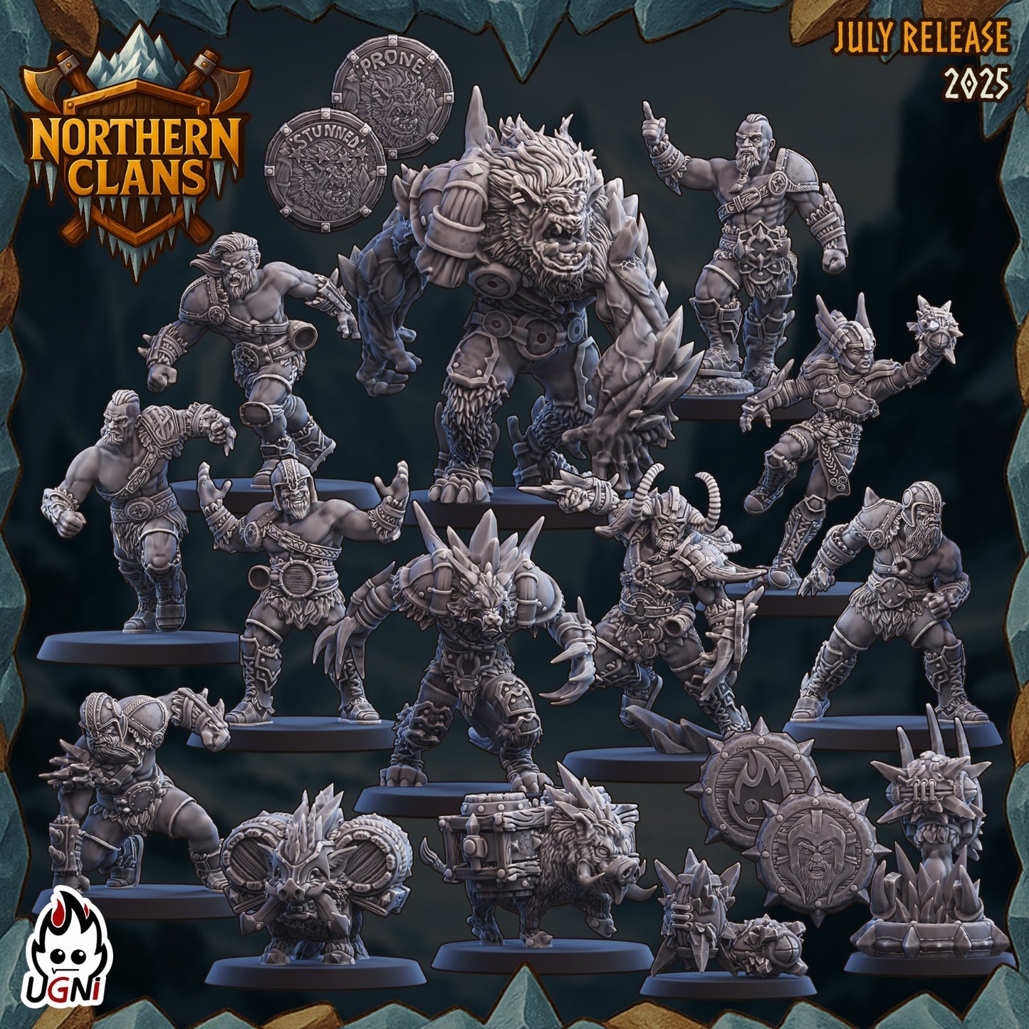 Northern Clans (Northmen)  fantasy convient a bloodbowl