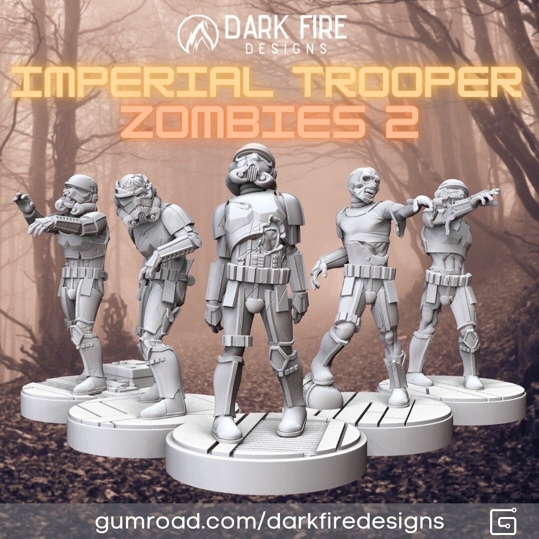 5 imperial trooper zombie