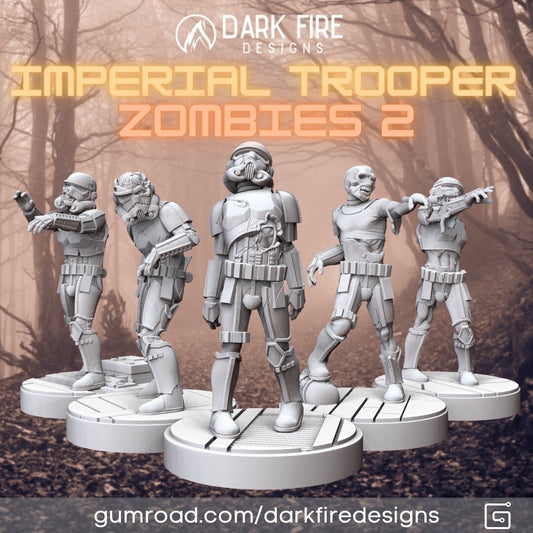 5 imperial trooper zombie
