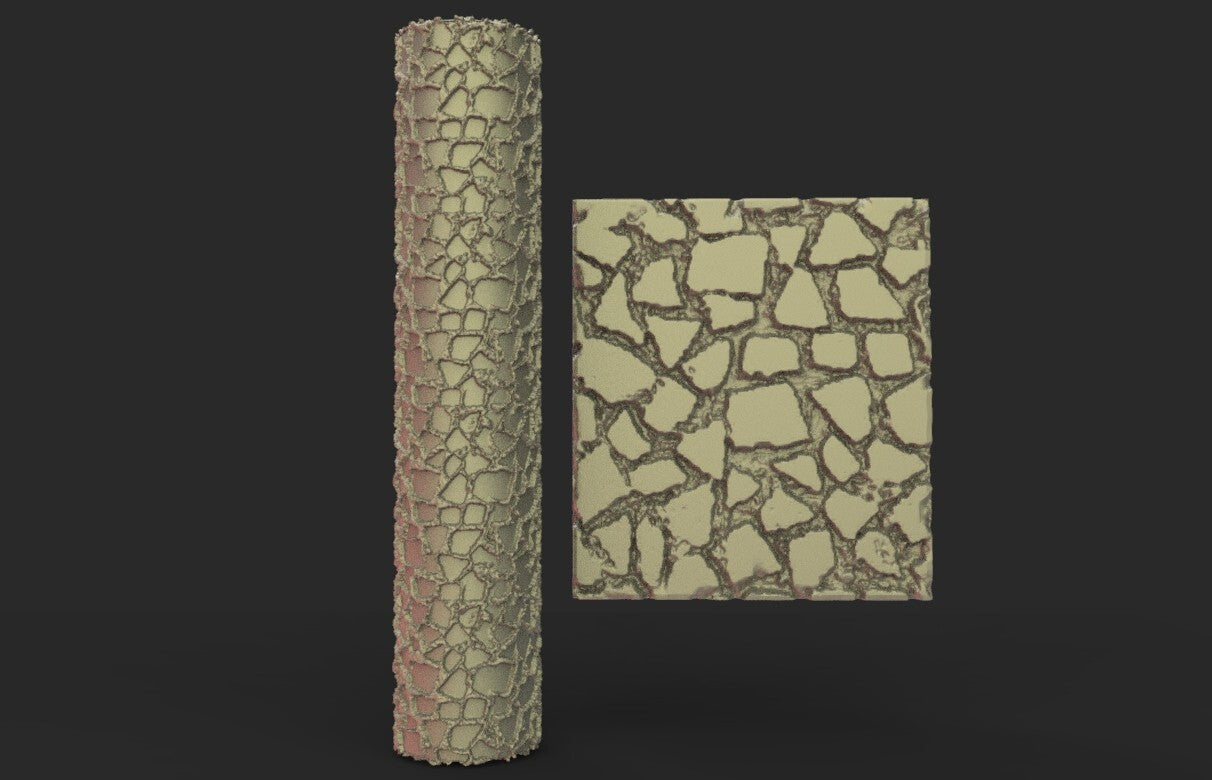 Rouleau de Modélisme 15cm sol sec