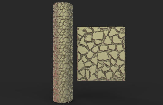 Rouleau de Modélisme 15cm sol sec