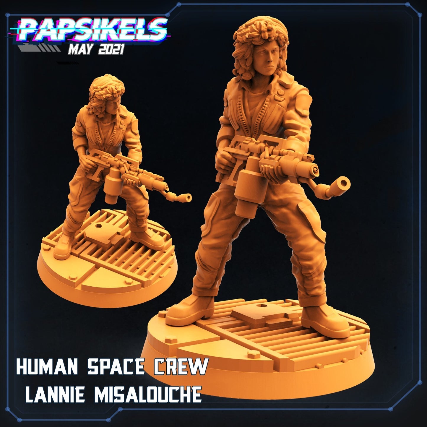 HUMAN SPACE CREW LANNIE MISALOOLHE