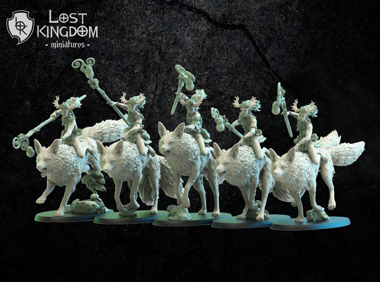 chevaucheur de renard elfes sylvain 