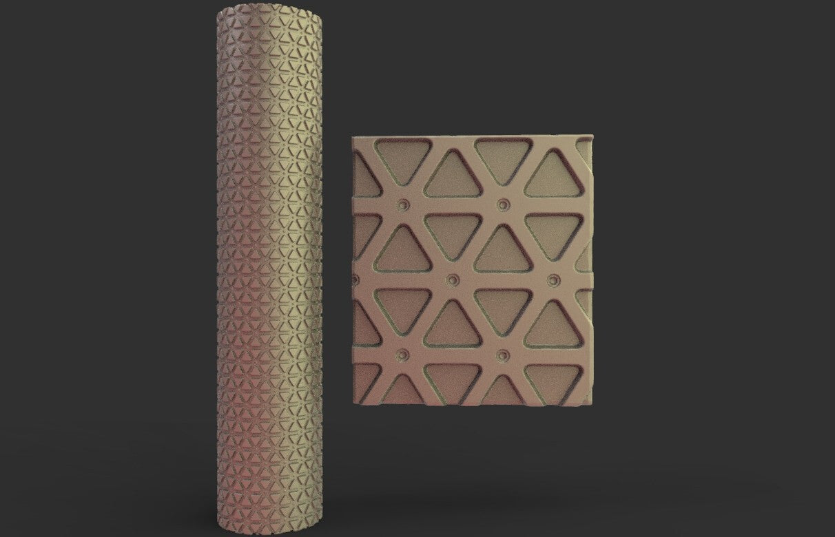 Rouleau de Modélisme 15cm triangles