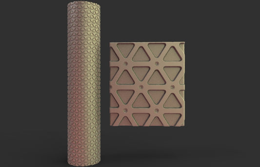 Rouleau de Modélisme 15cm triangles