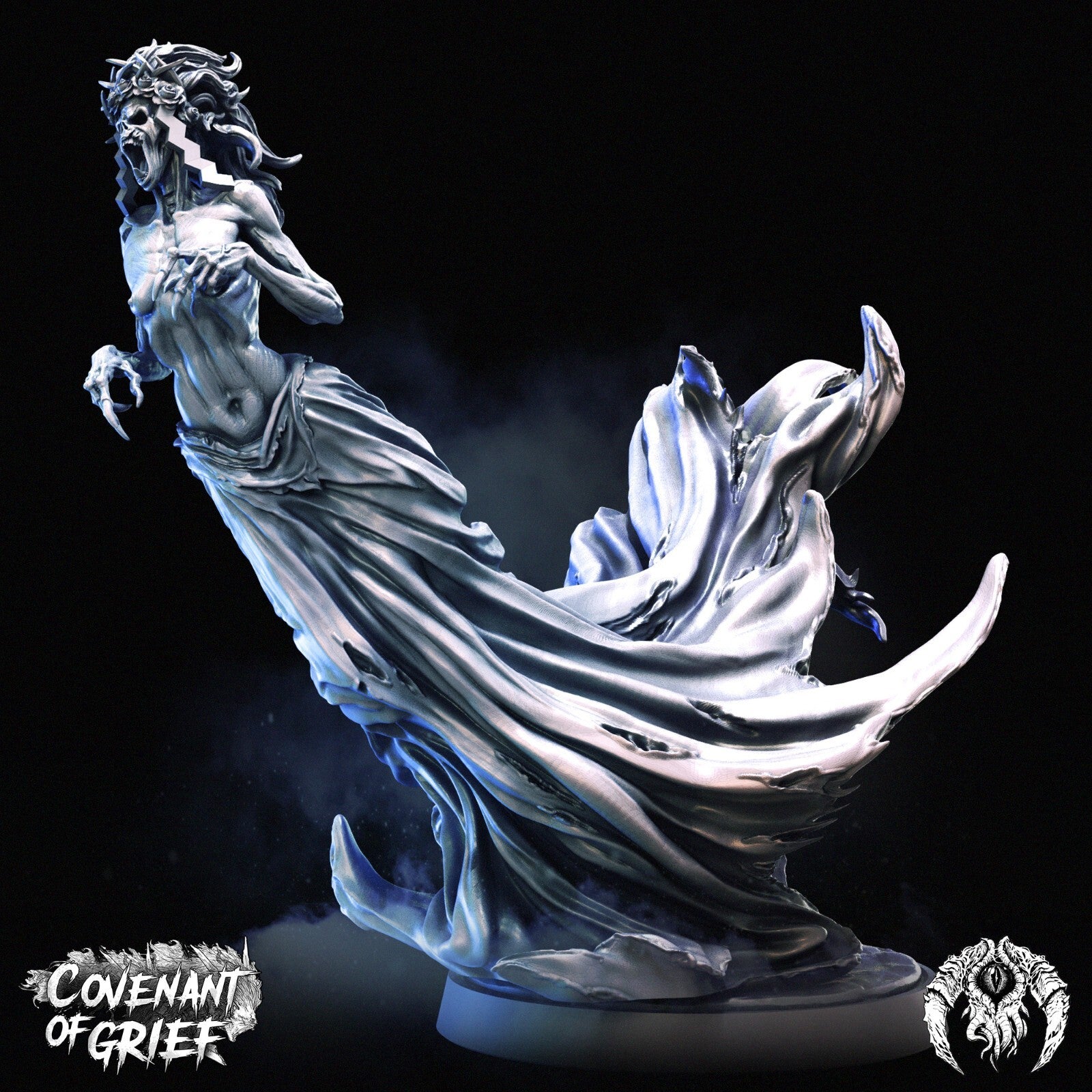 reine des douleurs avec le socle inclus