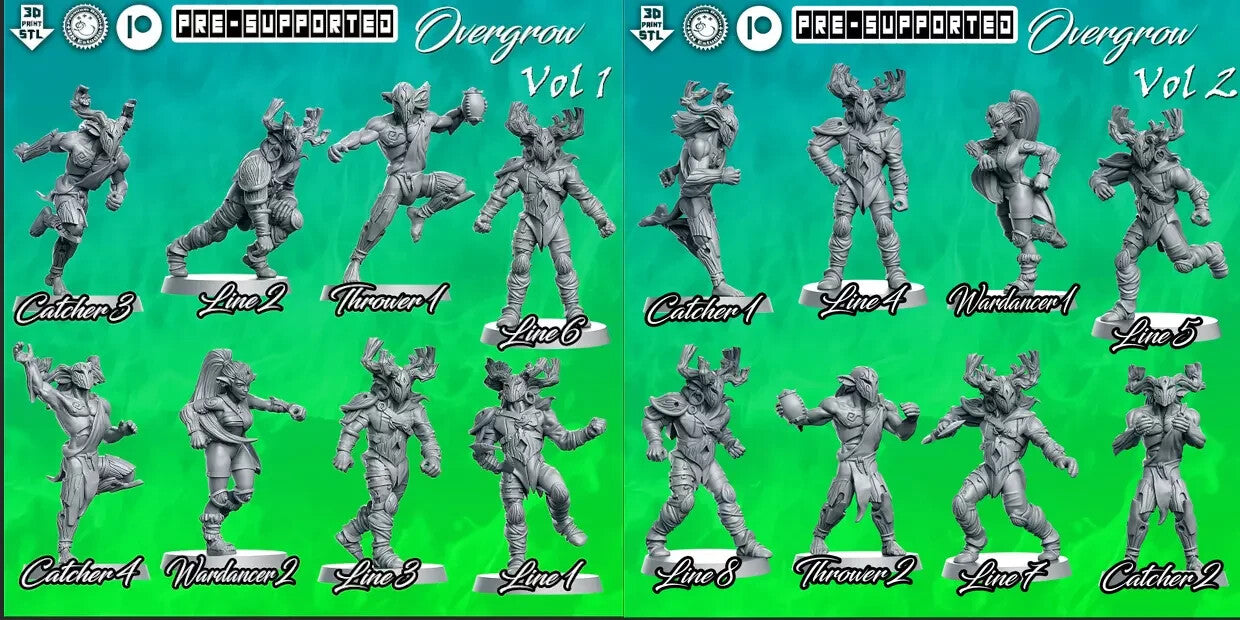 overgrow  equipe elfes sylvain Fantasy Football