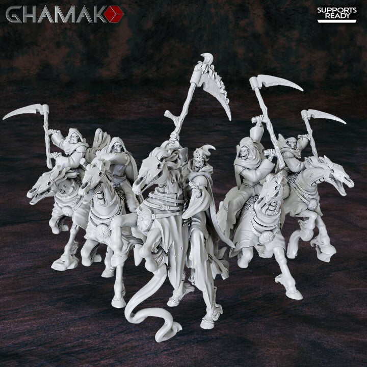 5 Skeleton Cavalry compatible comtes vampires