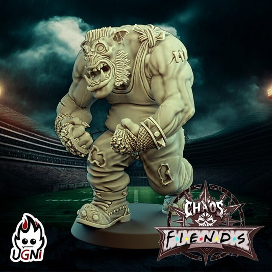Fiend Orc Fan Fantasy Football   convient a bloodbowl 