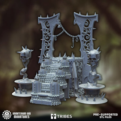 red altar decors 32mm