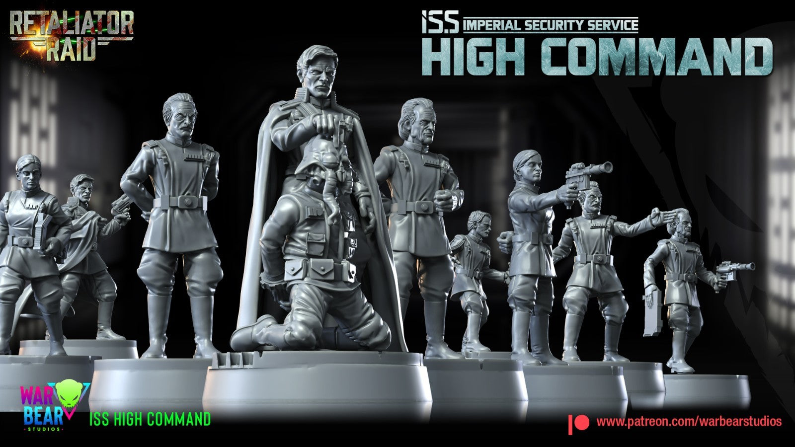 Imperial Security Service (ISS) High Command compatible star wars legion
