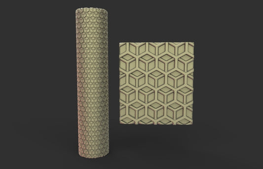 Rouleau de Modélisme 15cm hexagones