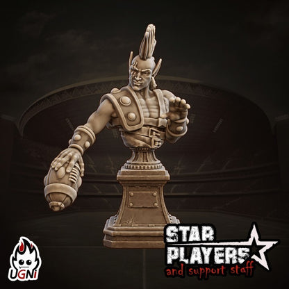 Bust Elton Windbreaker - Star Player