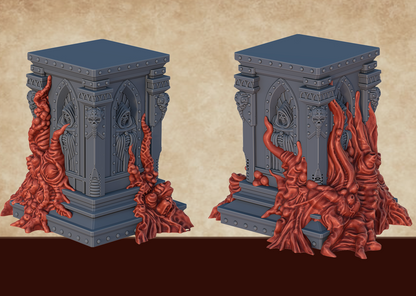 statue chevalier space marine hauteur 15 cm avec piedestal