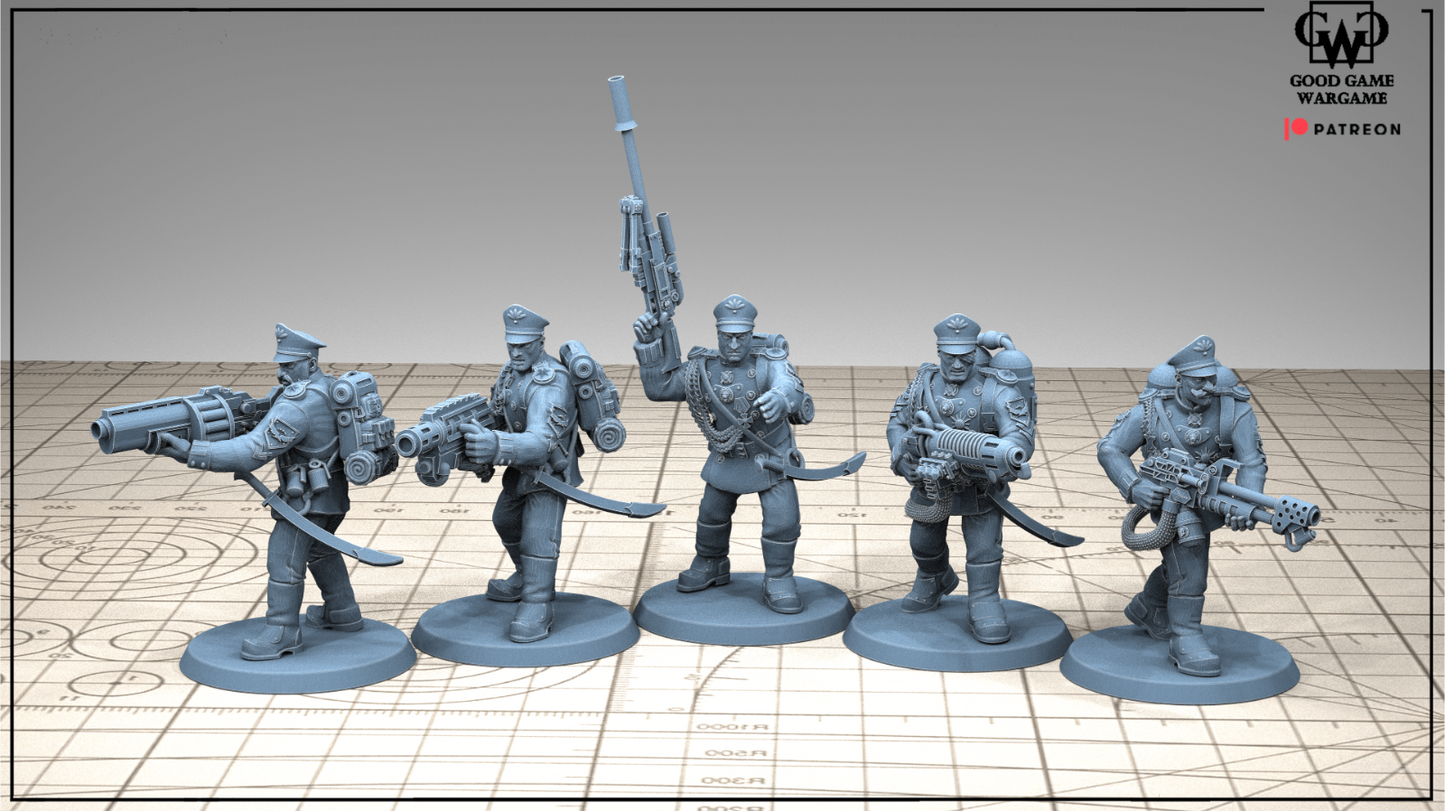 escouade 5  iron guard