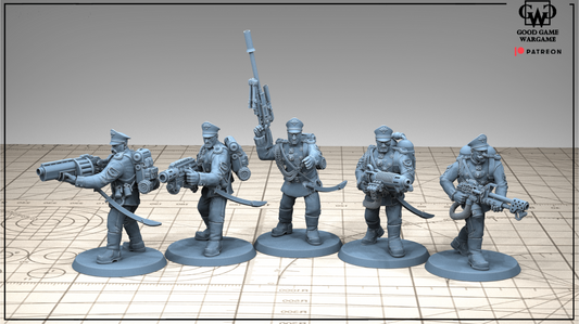 escouade 5  iron guard