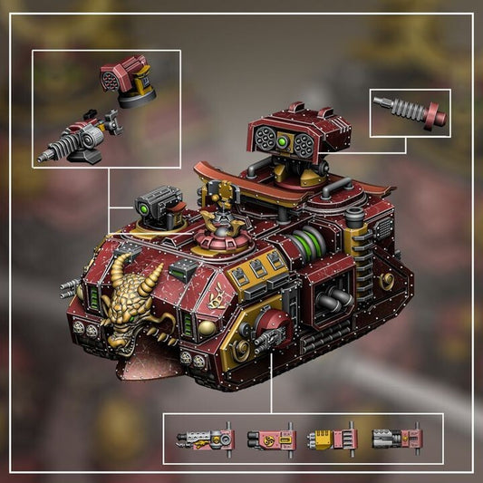 Manzu Ama - Type T1 IFV  space marine samurai